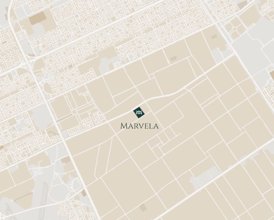 Marvela location map